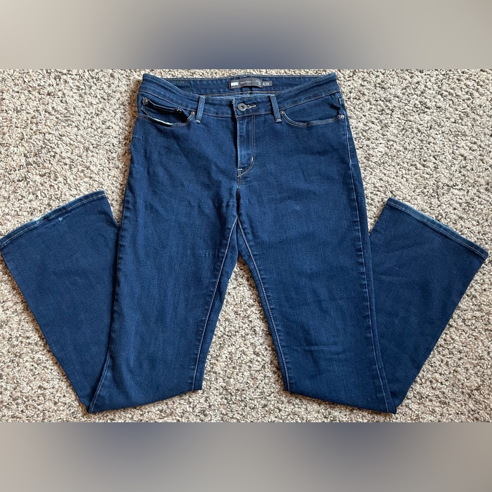 Levi’s Demi Curve mid rise boot cut blue jeans women’s size 8/29